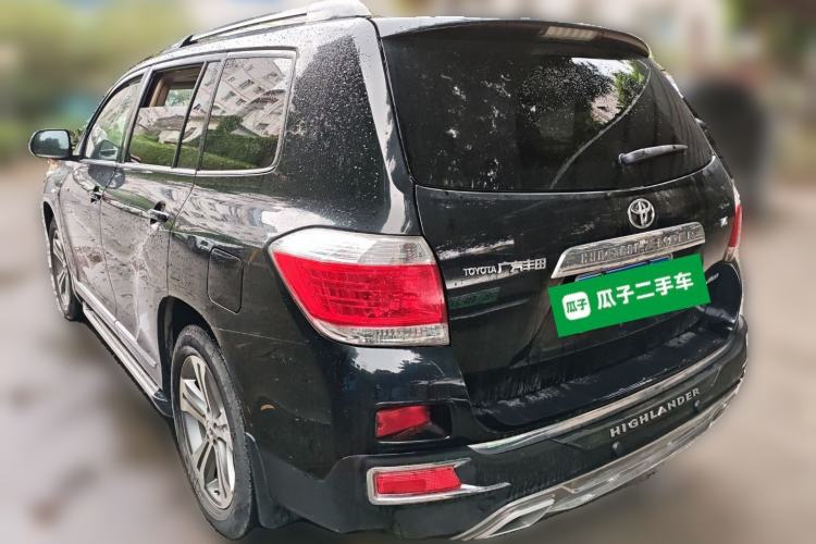 Used Toyota Highlander 2012 2.7L Two-Wheel Drive 7-Seater Luxury Edition Rear Left 45 Deg