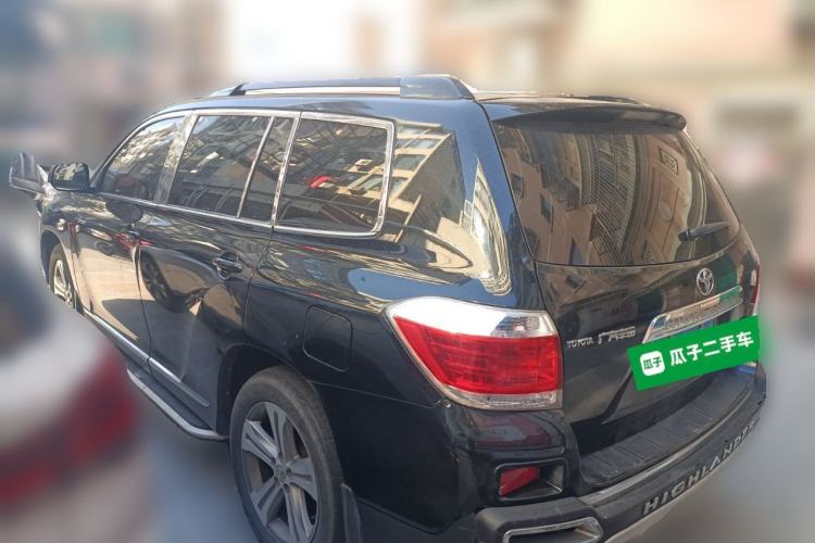 Used Toyota Highlander 2012 2.7L Two-Wheel Drive 7-Seater Luxury Edition Rear Left 45 Deg