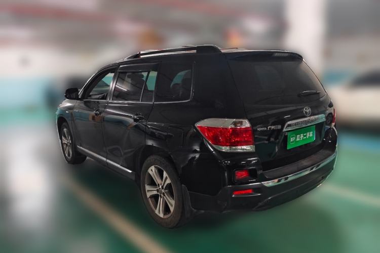 Used Toyota Highlander 2012 2.7L Two-Wheel Drive 7-Seater Luxury Edition Rear Left 45 Deg