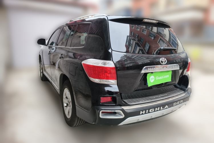 Used Toyota Highlander 2012 2.7L Two-Wheel Drive 7-Seater Elite Edition Rear Left 45 Deg