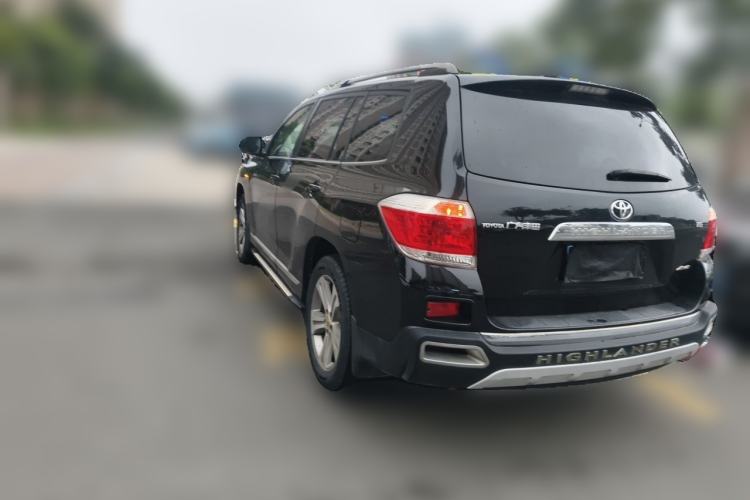 Used Toyota Highlander 2012 2.7L Two-Wheel Drive 7-Seater Luxury Edition Rear Left 45 Deg