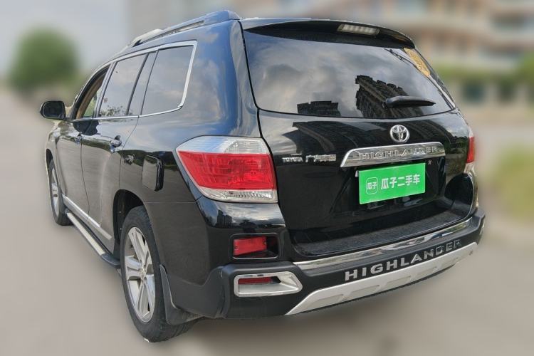 Used Toyota Highlander 2012 2.7L Two-Wheel Drive 7-Seater Luxury Edition Rear Left 45 Deg