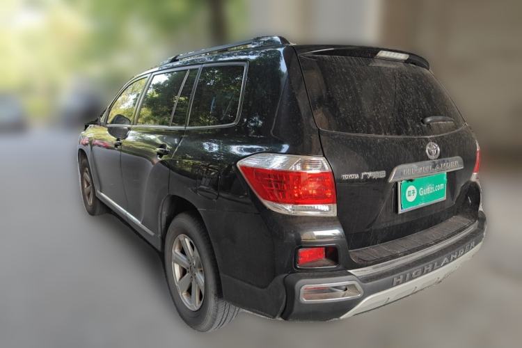 Used Toyota Highlander 2012 2.7L 2WD 5-Seater Elite Edition Rear Left 45 Deg