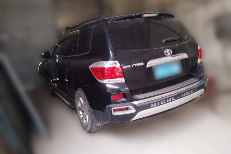 Used Toyota Highlander 2012 2.7L 2WD 5-Seater Elite Edition Rear Left 45 Deg