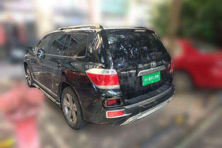 Used Toyota Highlander 2012 2.7L Two-Wheel Drive 7-Seater Luxury Edition Rear Left 45 Deg