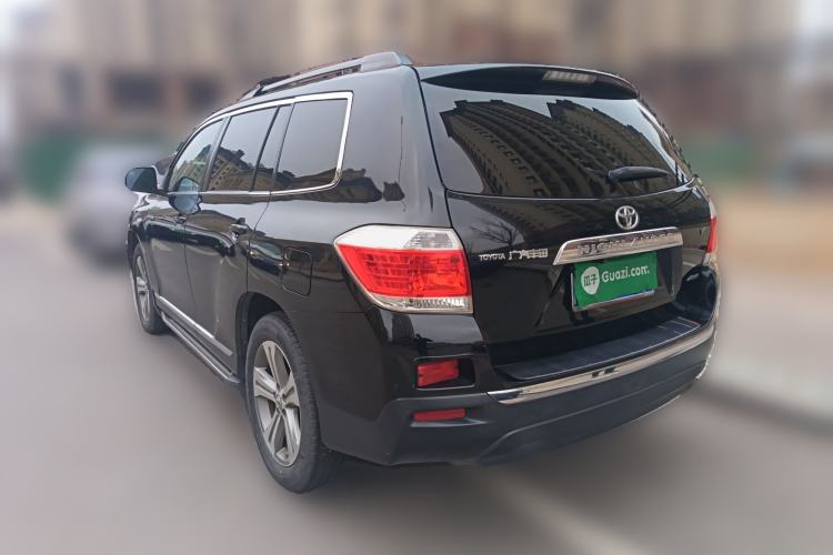Used Toyota Highlander 2012 2.7L Two-Wheel Drive 7-Seater Luxury Edition Rear Left 45 Deg