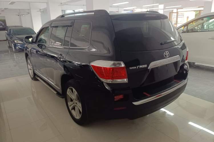 Used Toyota Highlander 2012 2.7L Two-Wheel Drive 7-Seater Luxury Edition Rear Left 45 Deg
