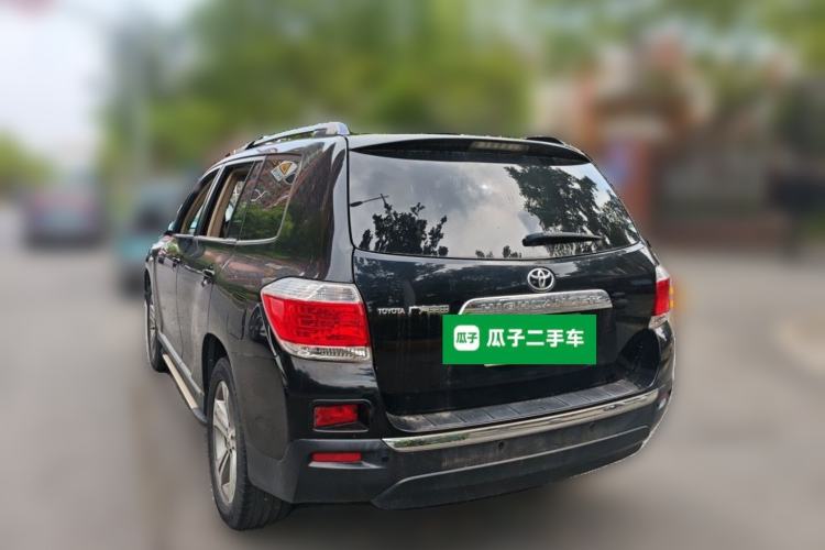Used Toyota Highlander 2012 2.7L Two-Wheel Drive 7-Seater Luxury Edition Rear Left 45 Deg