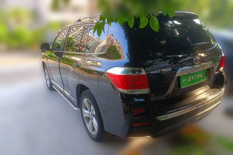 Used Toyota Highlander 2012 2.7L Two-Wheel Drive 7-Seater Luxury Edition Rear Left 45 Deg