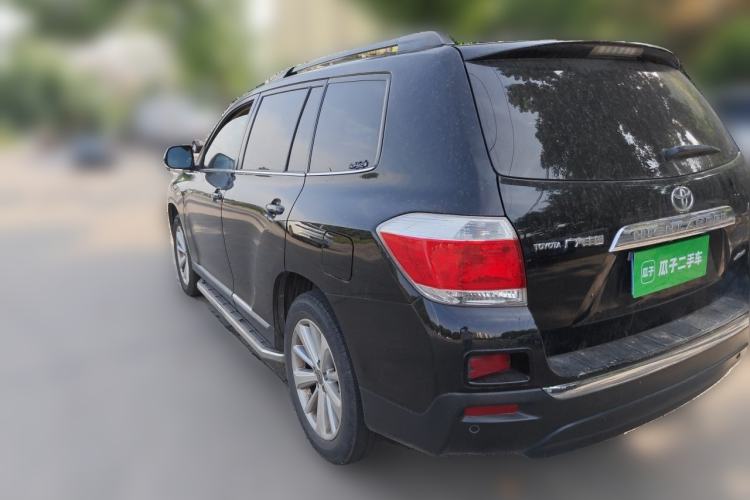 Used Toyota Highlander 2012 3.5L 4x4 7-Seater Luxury Edition Rear Left 45 Deg