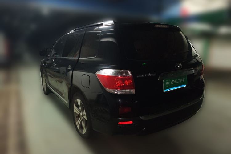 Used Toyota Highlander 2012 2.7L Two-Wheel Drive 7-Seater Luxury Edition Rear Left 45 Deg