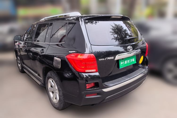 Used Toyota Highlander 2012 2.7L Two-Wheel Drive 7-Seater Elite Edition Rear Left 45 Deg