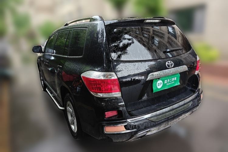Used Toyota Highlander 2012 2.7L 2WD 5-Seater Elite Edition Rear Left 45 Deg