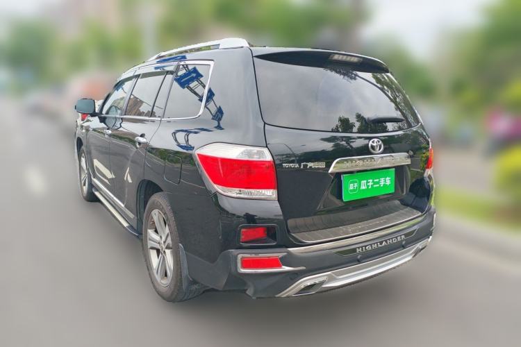 Used Toyota Highlander 2012 2.7L Two-Wheel Drive 7-Seater Luxury Edition Rear Left 45 Deg