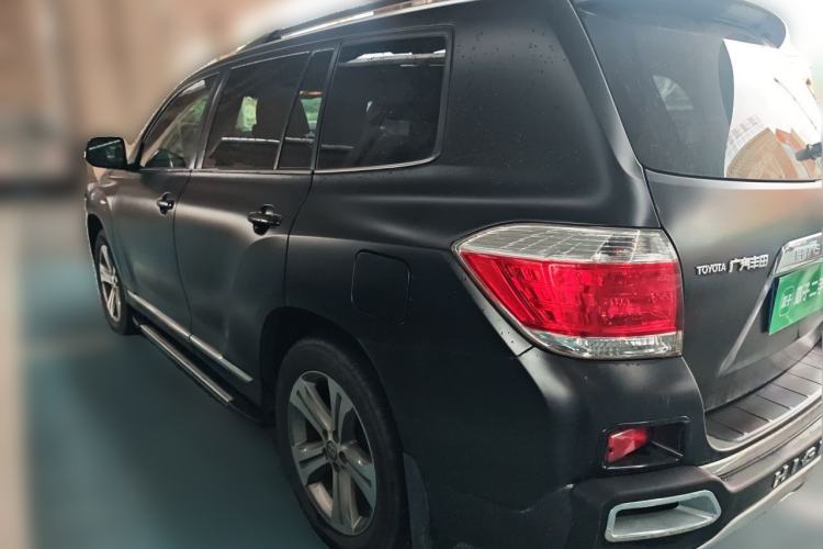 Used Toyota Highlander 2012 2.7L Two-Wheel Drive 7-Seater Luxury Edition Rear Left 45 Deg