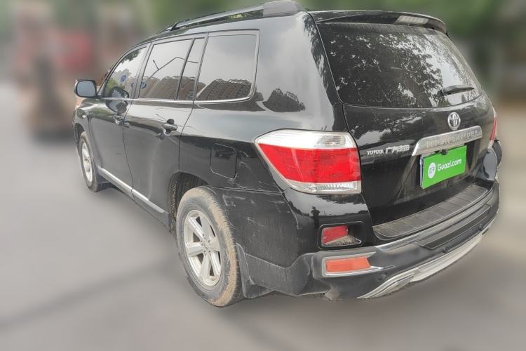 Used Toyota Highlander 2012 2.7L 2WD 5-Seater Elite Edition Rear Left 45 Deg