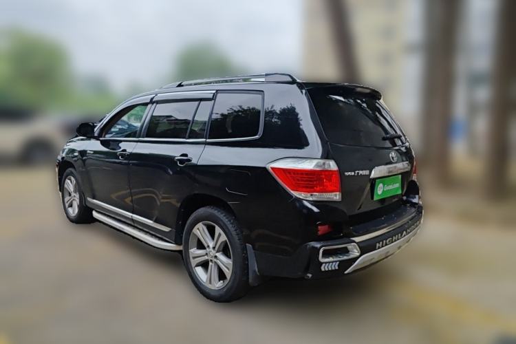 Used Toyota Highlander 2012 2.7L Two-Wheel Drive 7-Seater Luxury Edition Rear Left 45 Deg