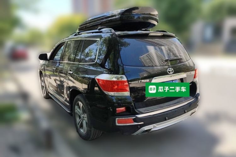 Used Toyota Highlander 2012 2.7L Two-Wheel Drive 7-Seater Luxury Edition Rear Left 45 Deg