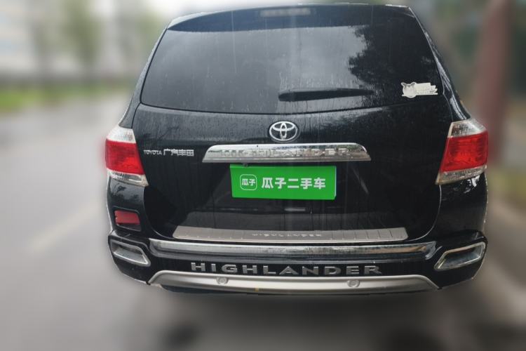 Used Toyota Highlander 2012 2.7L 2WD 5-Seater Elite Edition Rear