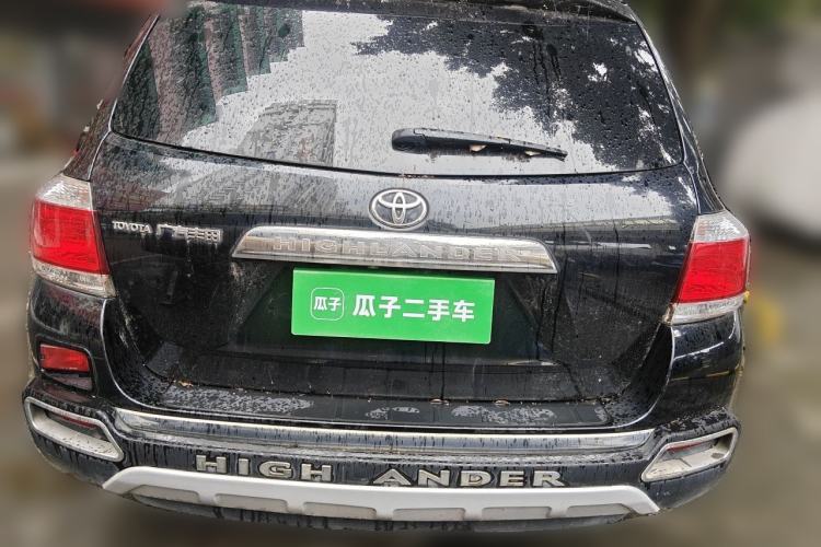 Used Toyota Highlander 2012 2.7L Two-Wheel Drive 5-Seater Sport Edition Rear