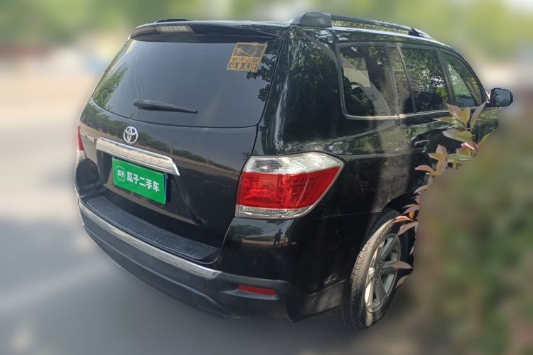 Used Toyota Highlander 2012 2.7L 2WD 5-Seater Elite Edition Rear Right 45 Deg