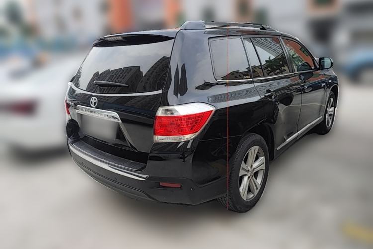 Used Toyota Highlander 2012 2.7L Two-Wheel Drive 7-Seater Luxury Edition Rear Right 45 Deg