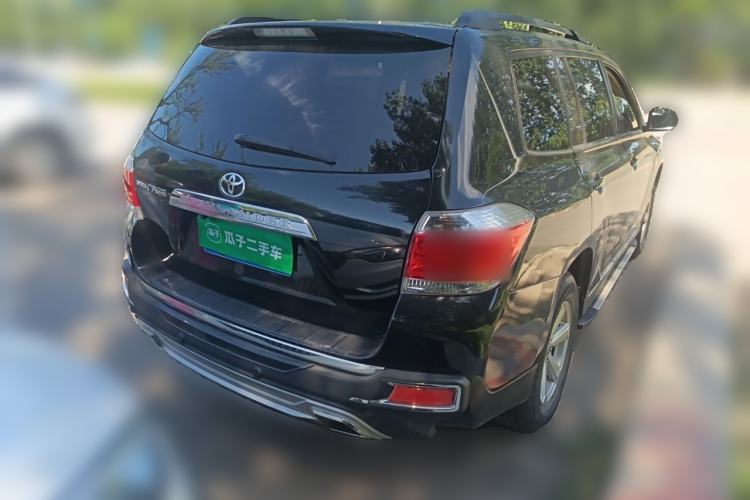 Used Toyota Highlander 2012 2.7L 2WD 5-Seater Elite Edition Rear Right 45 Deg