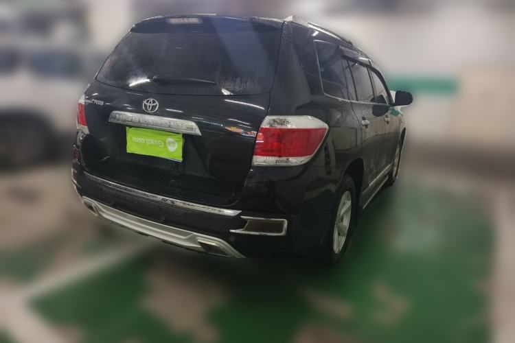 Used Toyota Highlander 2012 2.7L 2WD 5-Seater Elite Edition Rear Right 45 Deg
