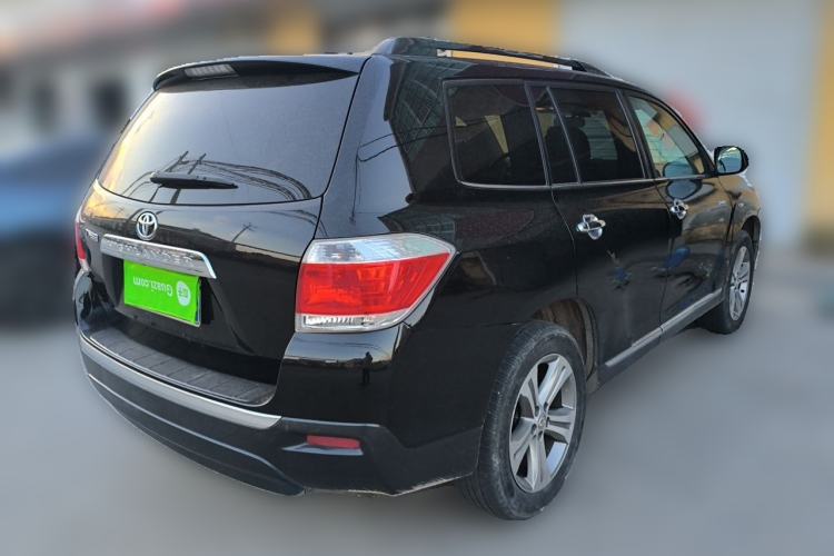 Used Toyota Highlander 2012 2.7L Two-Wheel Drive 7-Seater Luxury Edition Rear Right 45 Deg