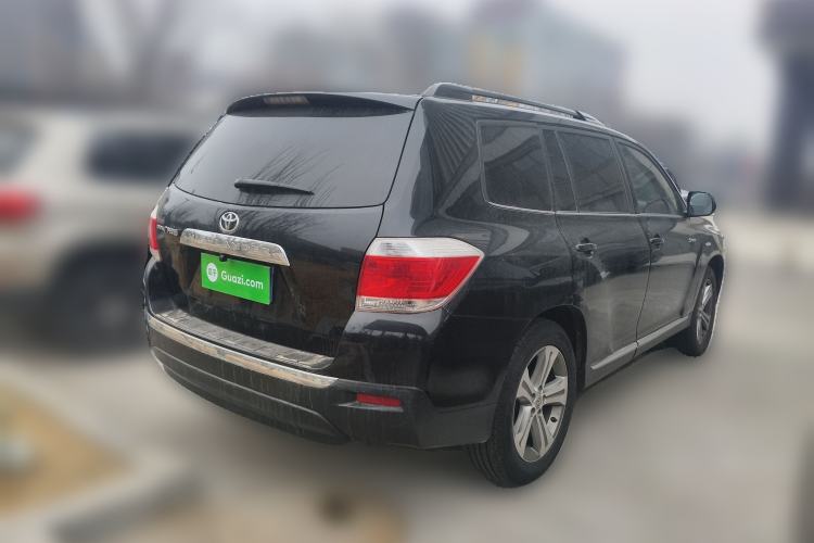 Used Toyota Highlander 2012 2.7L Two-Wheel Drive 7-Seater Luxury Edition Rear Right 45 Deg