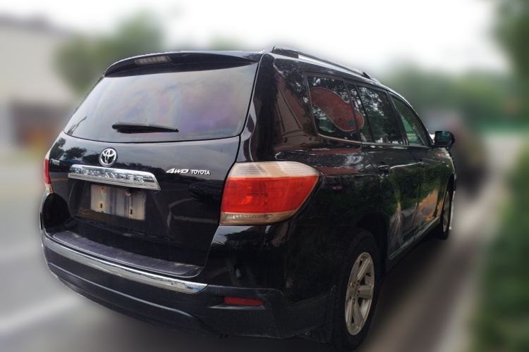 Used Toyota Highlander 2012 3.5L 4x4 7-Seater Elite Edition Rear Right 45 Deg