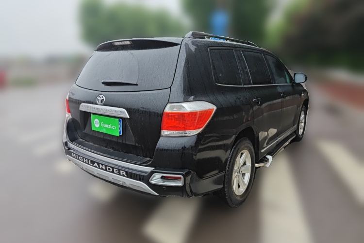 Used Toyota Highlander 2012 2.7L 2WD 5-Seater Elite Edition Rear Right 45 Deg