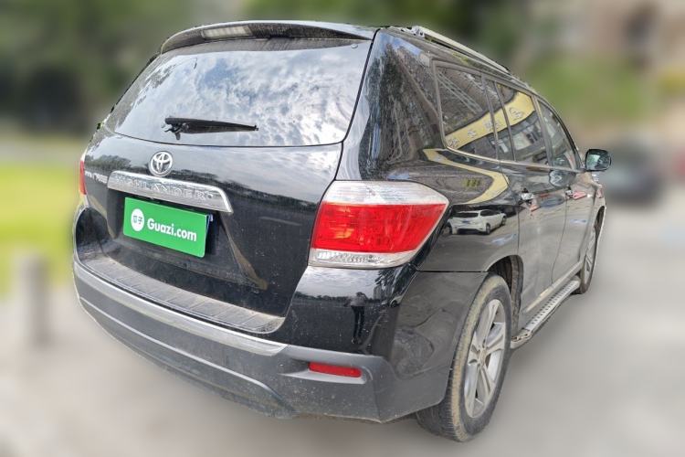 Used Toyota Highlander 2012 2.7L Two-Wheel Drive 7-Seater Luxury Edition Rear Right 45 Deg