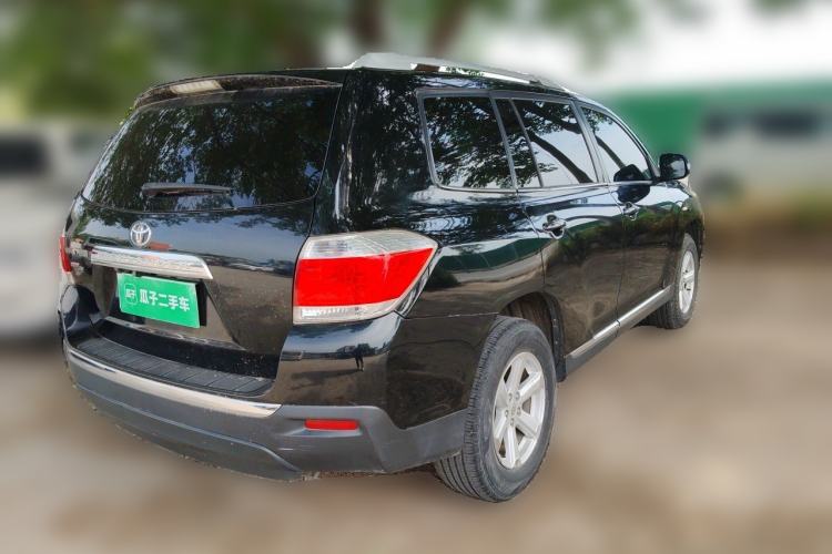 Used Toyota Highlander 2012 2.7L 2WD 5-Seater Elite Edition Rear Right 45 Deg