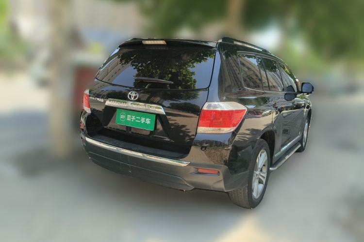 Used Toyota Highlander 2012 2.7L Two-Wheel Drive 7-Seater Luxury Navigation Edition Rear Right 45 Deg