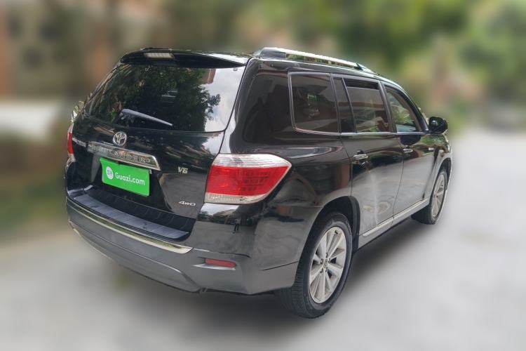 Used Toyota Highlander 2012 3.5L 4x4 7-Seater Ultimate Edition Rear Right 45 Deg