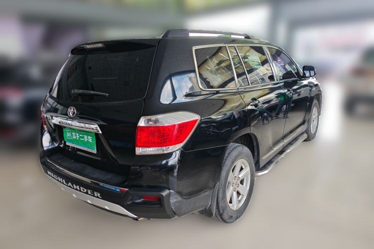 Used Toyota Highlander 2012 2.7L 2WD 5-Seater Elite Edition Rear Right 45 Deg