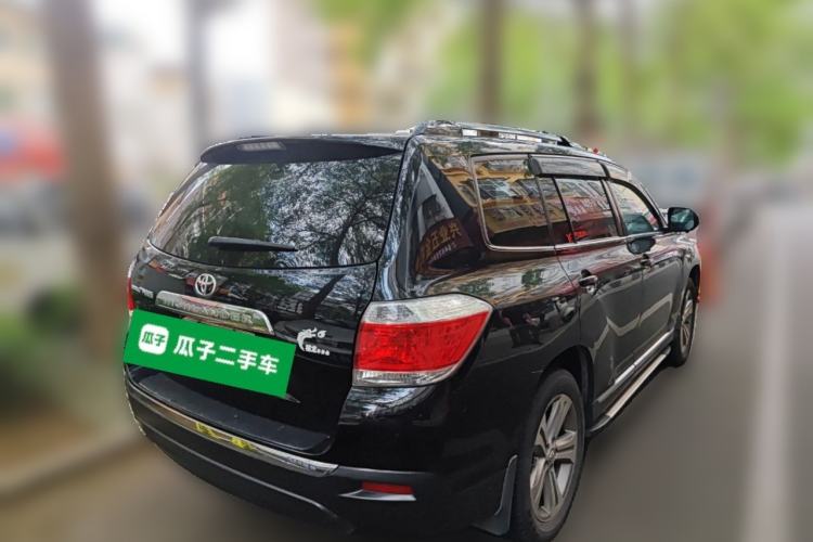 Used Toyota Highlander 2012 2.7L Two-Wheel Drive 7-Seater Luxury Edition Rear Right 45 Deg