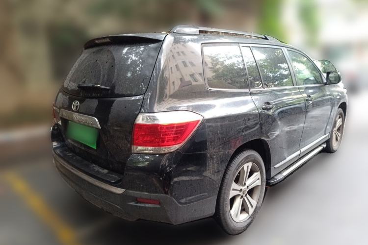Used Toyota Highlander 2012 2.7L Two-Wheel Drive 7-Seater Luxury Edition Rear Right 45 Deg