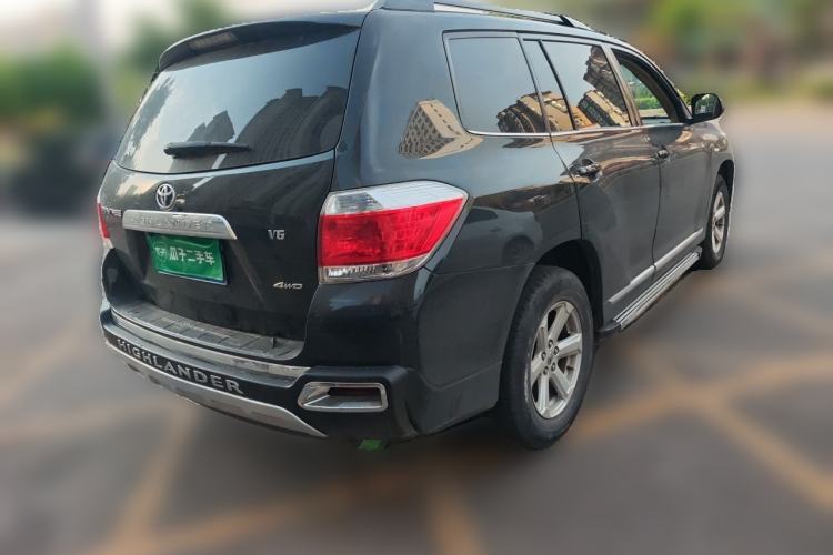 Used Toyota Highlander 2012 3.5L 4x4 7-Seater Elite Edition Rear Right 45 Deg