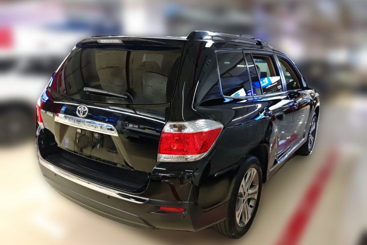 Used Toyota Highlander 2012 2.7L Two-Wheel Drive 7-Seater Luxury Edition Rear Right 45 Deg