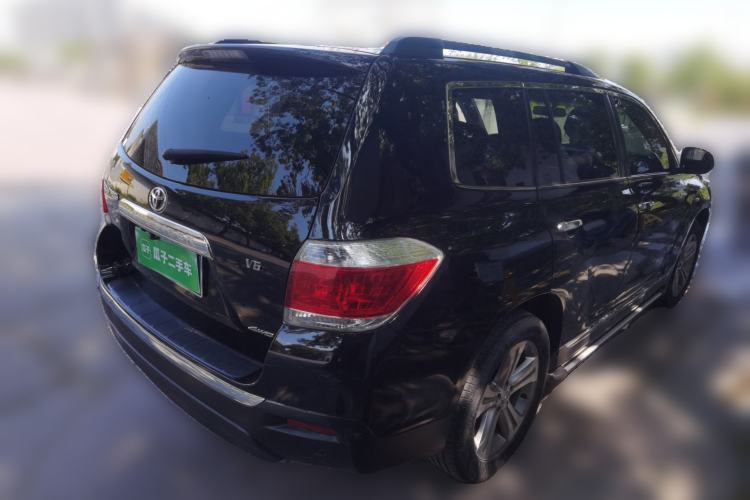Used Toyota Highlander 2012 2.7L Two-Wheel Drive 7-Seater Elite Edition Rear Right 45 Deg