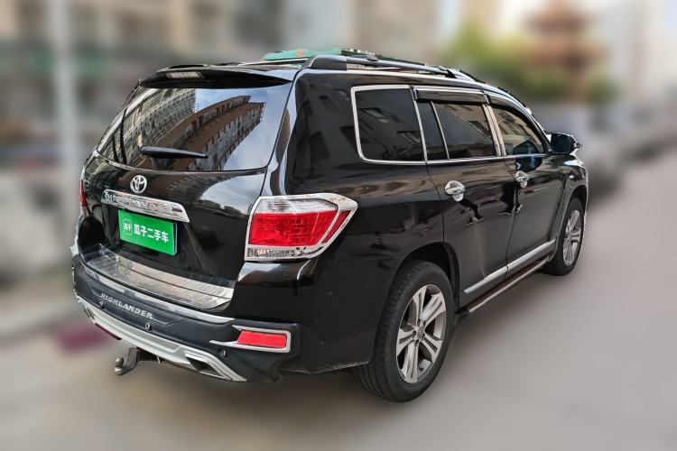 Used Toyota Highlander 2012 2.7L Two-Wheel Drive 7-Seater Luxury Edition Rear Right 45 Deg