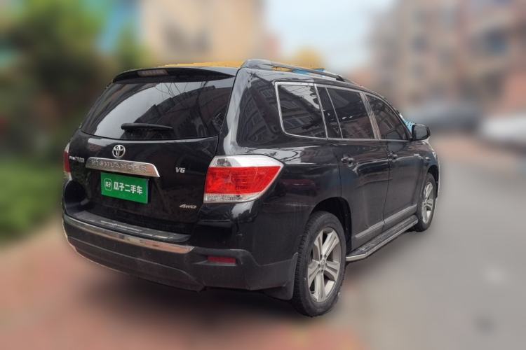 Used Toyota Highlander 2012 2.7L Two-Wheel Drive 7-Seater Luxury Navigation Edition Rear Right 45 Deg
