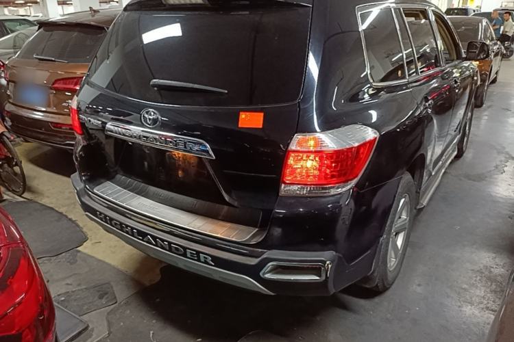 Used Toyota Highlander 2012 2.7L 2WD 5-Seater Elite Edition Rear Right 45 Deg