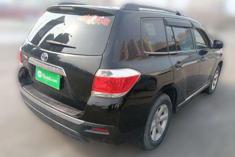 Used Toyota Highlander 2012 2.7L Two-Wheel Drive 7-Seater Elite Edition Rear Right 45 Deg