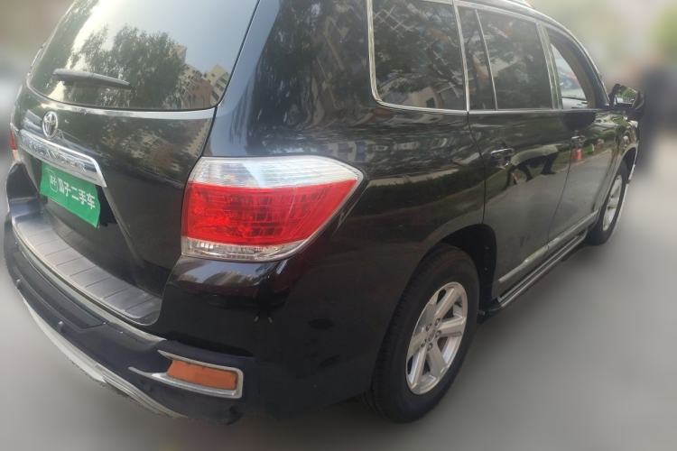 Used Toyota Highlander 2012 2.7L 2WD 5-Seater Elite Edition Rear Right 45 Deg