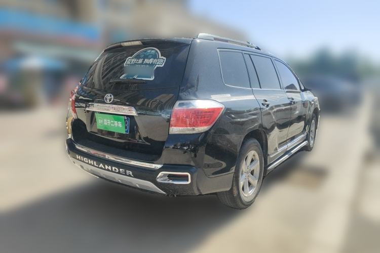 Used Toyota Highlander 2012 2.7L 2WD 5-Seater Elite Edition Rear Right 45 Deg