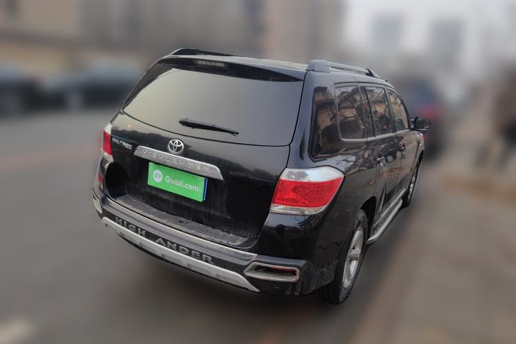 Used Toyota Highlander 2012 2.7L 2WD 5-Seater Elite Edition Rear Right 45 Deg