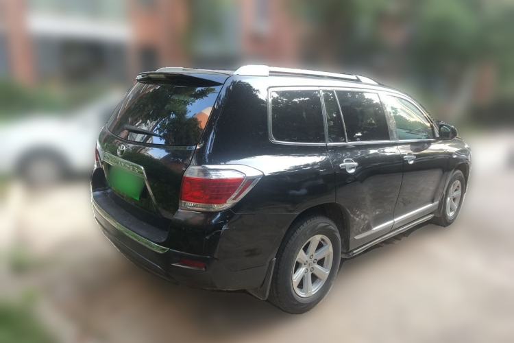 Used Toyota Highlander 2012 2.7L 2WD 5-Seater Elite Edition Rear Right 45 Deg